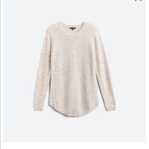 Off white patch pullover